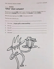 Load image into Gallery viewer, The Language Theater Grammar Play Book - Workbook - Adverb Sample Page