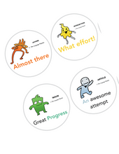 Load image into Gallery viewer, A Language Theater Encore: EFFORT STICKERS - The Nine Parts Of Speech (Download)
