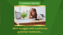 Load and play video in Gallery viewer, A Fun, Fully-Illustrated Grammar Textbook (Paperback) - for Adults and Kids
